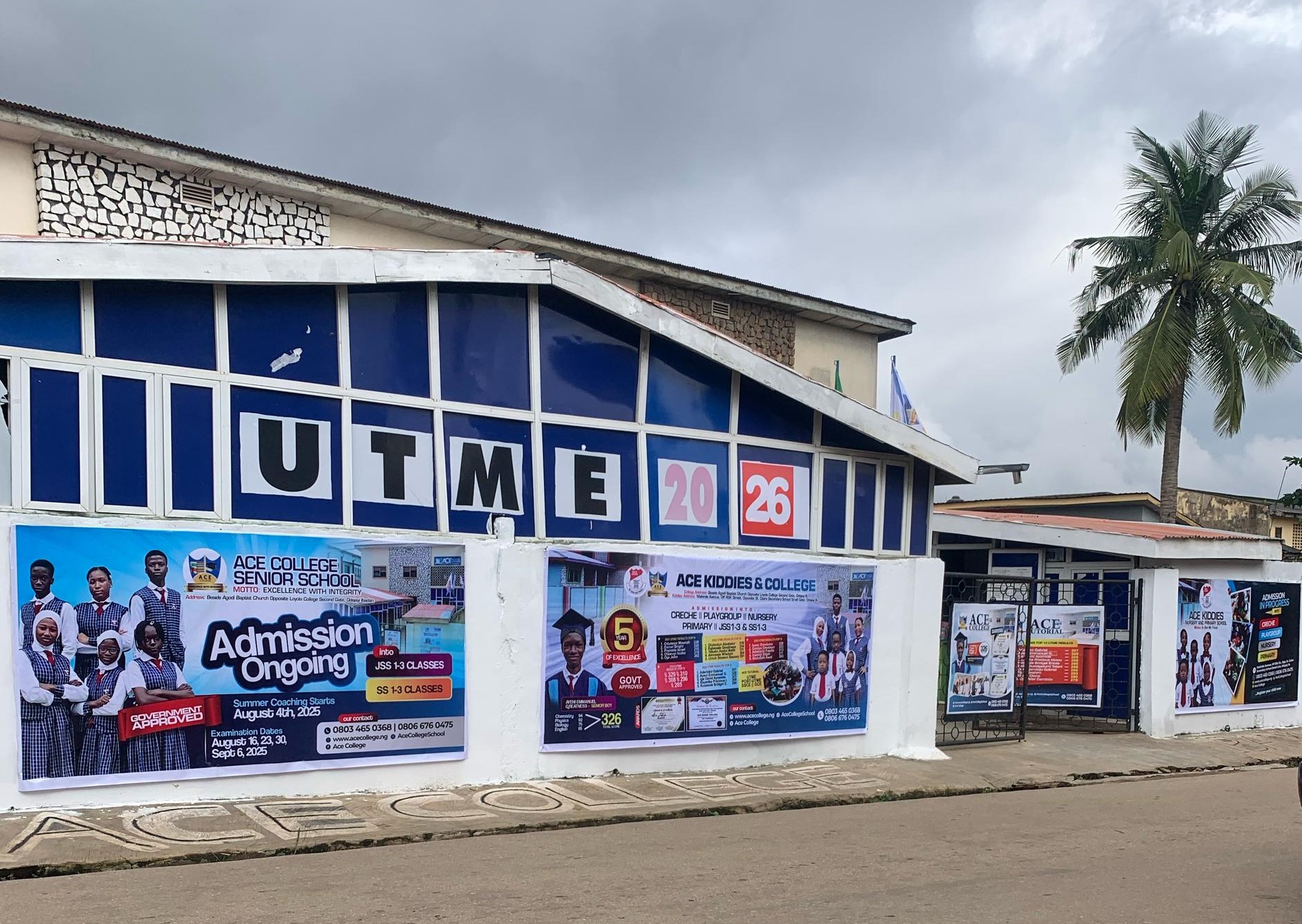 ACE College Ibadan - School Building